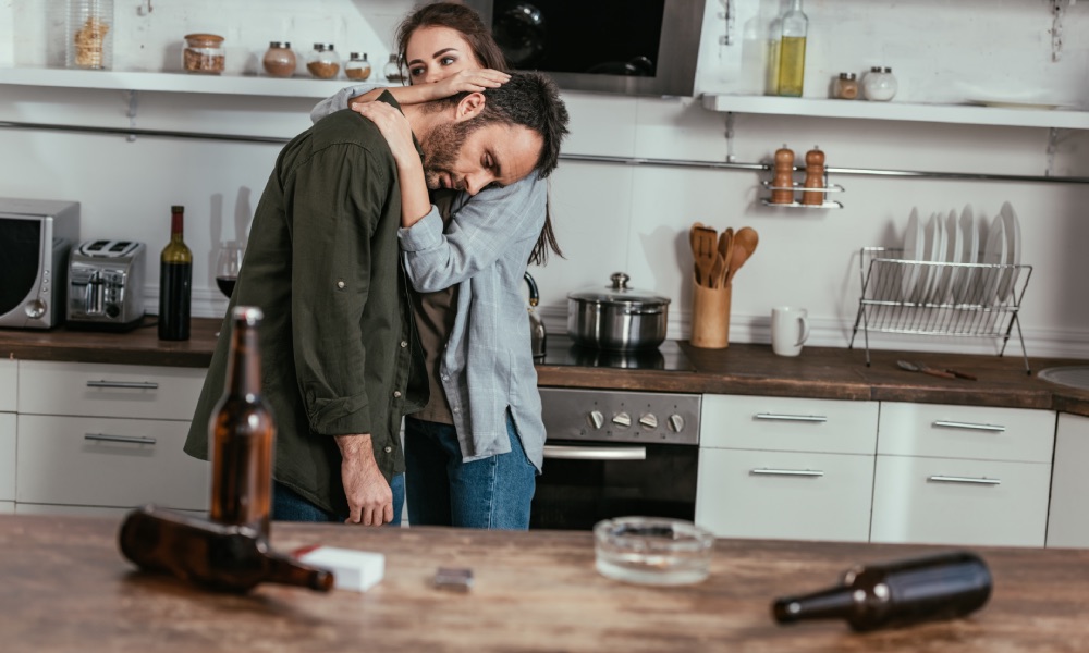 Pomoc dla alkoholika w domu