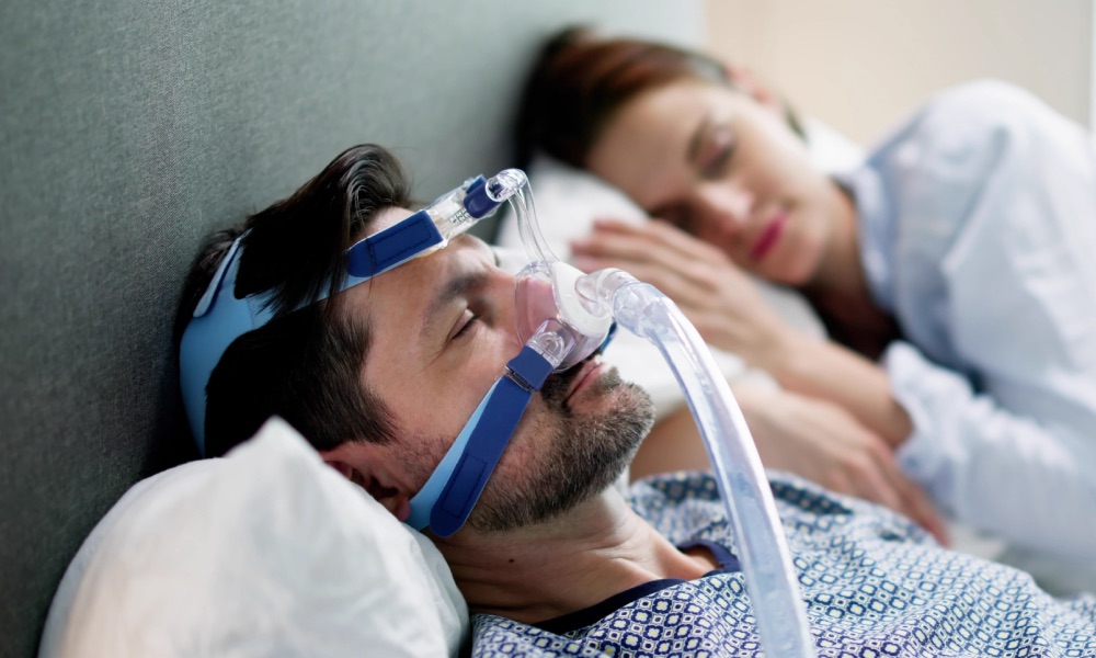 Maska nosowa do aparatu CPAP