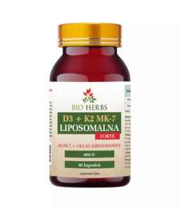 Liposomalna Witamina D3 od Bio Herbs
