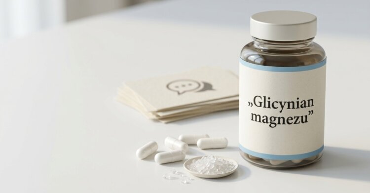 Magnez na stole z opiniami ludzi - zdjęcie do artykułu glicynian magnezu opinie klientów