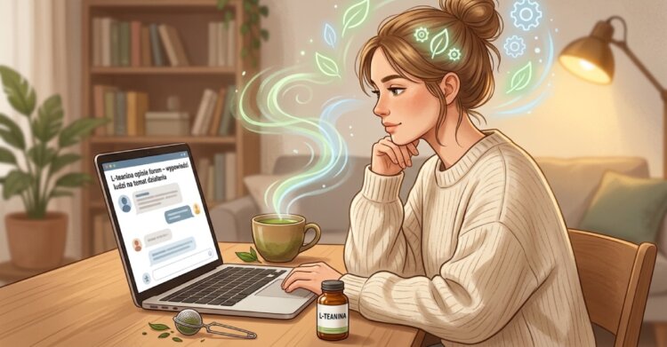 Grafika wiodąca dla artykułu L-teanina opinie forum – wypowiedzi ludzi na temat działania