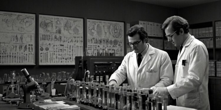 Naukowcy w laboratorium
